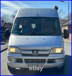 Peugeot Boxer Motor Home Camper Van 2.8 Diesel 107K Miles 12 Months Mot