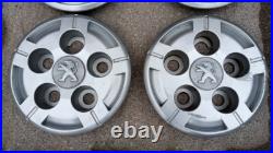 Peugeot Boxer Wheel Trim 15 Inch Centre Caps X4. Motorhome Camper Van