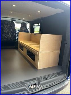 Plywood Fold Out Camper Van Bed Bed T5 T6 Transit Custom Self Build Motor Home