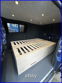Plywood Fold Out Camper Van Bed Bed T5 T6 Transit Custom Self Build Motor Home