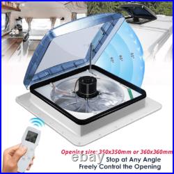 RV Roof Vent Fan 12V 10 Speeds with Remote Control Camper Van Motorhome Caravan RV Roof Vent Fan 12V 10 Speeds with Remote Control Camper Van Motorhome Caravan