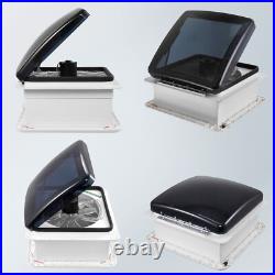 RV Roof Vent Fan 12V 10 Speeds with Remote Control Camper Van Motorhome Caravan UK