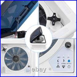 RV Roof Vent Fan 12V 10 Speeds with Remote Control Camper Van Motorhome Caravan UK RV Roof Vent Fan 12V 10 Speeds with Remote Control Camper Van Motorhome Caravan UK