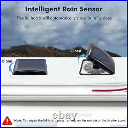 RV Roof Vent Fan 12V 10 Speeds with Remote Control Camper Van Motorhome Caravan UK