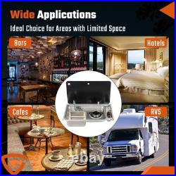 RV Sink Cooker For Camper Van With Hot Cold Tap RH Motorhome Horsebox Van Outdoors