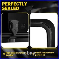 Rear Left 780x240mm Universal Sliding Window Motorhome Dark Tint Tempered Glass