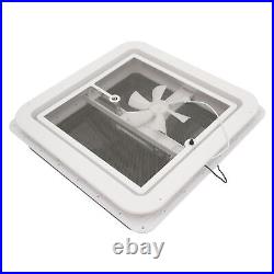 Roof Vent Fan Camper Van Motorhome RV Caravan Skylight Vent 42cmx42cm Dustproof