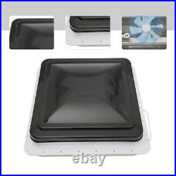 Roof Vent Fan Camper Van Motorhome RV Caravan Skylight Vent 42cmx42cm Dustproof Roof Vent Fan Camper Van Motorhome RV Caravan Skylight Vent 42cmx42cm Dustproof