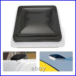 Roof Vent Fan Camper Van Motorhome RV Caravan Skylight Vent 42cmx42cm Dustproof