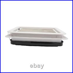 Roof Vent Fan Camper Van Motorhome RV Caravan Skylight Vent 42cmx42cm Dustproof