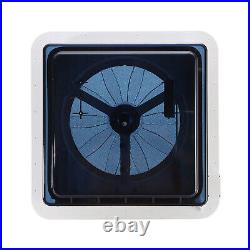 Roof Vent Fan Camper Van Motorhome RV Caravan Skylight Vent with LED Light White Roof Vent Fan Camper Van Motorhome RV Caravan Skylight Vent with LED Light White