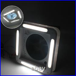Roof Vent Fan Camper Van Motorhome with LED Light White RV Caravan Skylight 12V UK Roof Vent Fan Camper Van Motorhome with LED Light White RV Caravan Skylight 12V UK