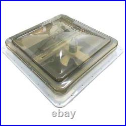 Roof Vent Skylight Camper Van Motorhome Horsebox Caravan 420x420mm Smoked