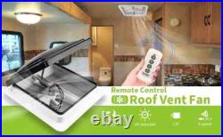 Roof Vent Skylight Camper Van Motorhome Horsebox Caravan 420x420mm WITH REMOTE