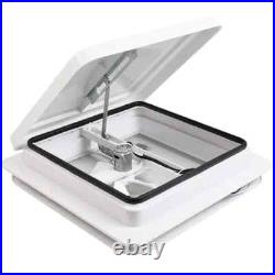 Roof Vent Skylight Camper Van Motorhome Horsebox Caravan 420x420mm White Roof Vent Skylight Camper Van Motorhome Horsebox Caravan 420x420mm White