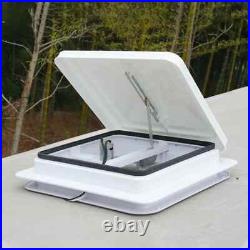 Roof Vent Skylight Camper Van Motorhome Horsebox Caravan 420x420mm White Roof Vent Skylight Camper Van Motorhome Horsebox Caravan 420x420mm White