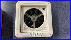 Roof Vent Turbo Crystal Fan 12V 360mm x 360mm 11x 11'' Camper Van Motorhome