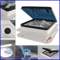 Roof Ventilation Fan Camper Van Motorhome RV Caravan Skylight Vent with LED Light Roof Ventilation Fan Camper Van Motorhome RV Caravan Skylight Vent with LED Light