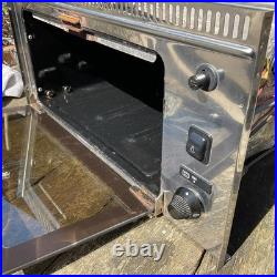SMEV 555 Camper Van Camper Motorhome Caravan Gas Mini Oven Grill UNTESTED