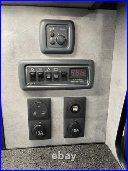 Sargent 12v Power Control Management Panel for camper van, camper, motorhome