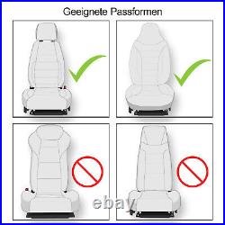 Seat Covers Suitable for ISRI (Camper, Camper Van, Motorhome) (Black-Beige)