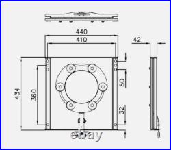 Seat Swivel Base For Fiat Ducato 2007-on Campervan Motorhome Van X290 X250