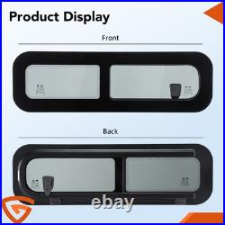 Side Sliding Windows UK Tinted Van Motor Homes Universal Tempered Glass Caravans