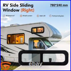 Side Sliding Windows UK Tinted Van Motor Homes Universal Tempered Glass Caravans