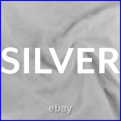 Silver 4 Way Super Stretch Lining Carpet for Camper Van Motorhome Car Vehicle