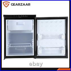 Silver 50L 12V 24V Compressor Fridge Freezer BT APP Camper Van Caravan Motorhome