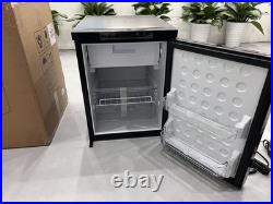 Silver 50L 12V 24V Compressor Fridge Freezer BT APP Camper Van Caravan Motorhome