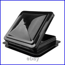 Skylight Roof Vent Camper Van Motorhome Horsebox Caravan Black 420x420mm