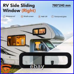 Sliding Opening Window Motor Homes Caravans Tinted RV 780240mm Universal Van
