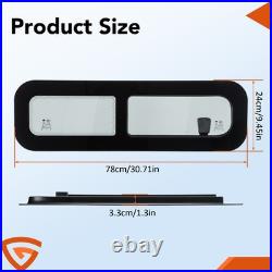 Sliding Opening Window Motor Homes Caravans Tinted RV 780240mm Universal Van
