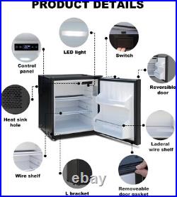 Smad 60L DC 12V/24V Camper Van Fridge Motorhome Caravan Compressor Refrigerator