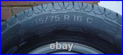 Steel Wheel 16 With Used Tyre 215x75x16 Ducato Boxer Relay Motorhome Camper Van