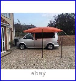 Sun Canopy Awning For VW Camper Van Motorhome Camper Caravan 2.5m x 2.5m Blue