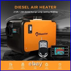 Sunster Diesel Air Heater 12V 8KW For Caravan Camper Van Motorhome Night Parking