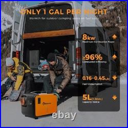 Sunster Diesel Air Heater 12V 8KW For Caravan Camper Van Motorhome Night Parking