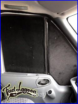 Thermal Window Screen Blinds Camper Van Ford Transit MK7 Motorhome silver 4pc