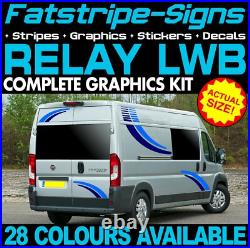 To fit CITROEN RELAY L3 LWB GRAPHICS STICKERS STRIPES DECAL CAMPER VAN MOTORHOME To fit CITROEN RELAY L3 LWB GRAPHICS STICKERS STRIPES DECAL CAMPER VAN MOTORHOME