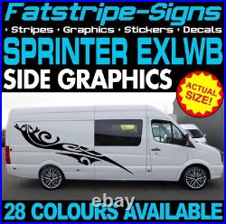 To fit MERCEDES SPRINTER EXLWB GRAPHICS STICKERS STRIPES CAMPER VAN MOTORHOME To fit MERCEDES SPRINTER EXLWB GRAPHICS STICKERS STRIPES CAMPER VAN MOTORHOME