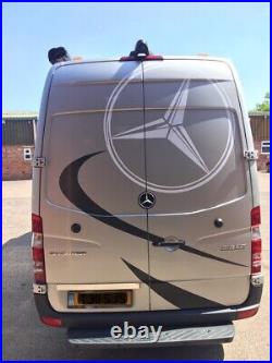 To fit MERCEDES SPRINTER LWB CAMPER VAN STICKERS GRAPHICS STRIPES MOTORHOME