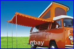 Top Quality Vintage Sun Canopy for VW camper van caravan motorhome Orange C8539P