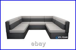 U Shape Camper Van Caravan Motor Home Boat & Window Seat Cushions-Made to Order
