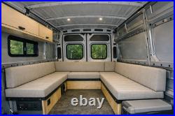 U Shape Camper Van Caravan Motor Home Boat & Window Seat Cushions-Made to Order