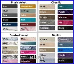 U Shape Camper Van Caravan Motor Home Boat & Window Seat Cushions-Made to Order