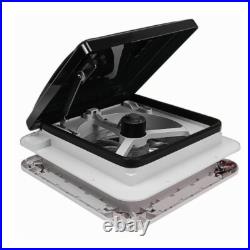 UK Roof Vent Fan Camper Van Motorhome with LED Light RV Caravan Skylight Vent