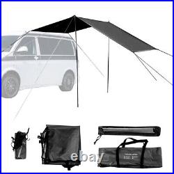 Universal-Awning Sun-Canopy Sunshade For Motorhome Van Campervan Suv-Black Parts