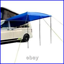 Universal Blue Campervan Trailer Sun Canopy Sunshade Motorhome Van 2.5m x 2.5m